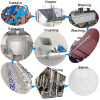 Potato starch full stainless steel cassava starch production line