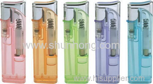 electronic plastic gas lighter