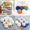 hot sale 6-Pack XL 100% New Premium Zealand Organic wool dryer balls felt ball