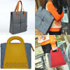 popular wool felt bag custom in handbags for women 2018