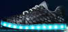 Best charcoal skateboard shoes with LED lights sport casual shoes manufactor