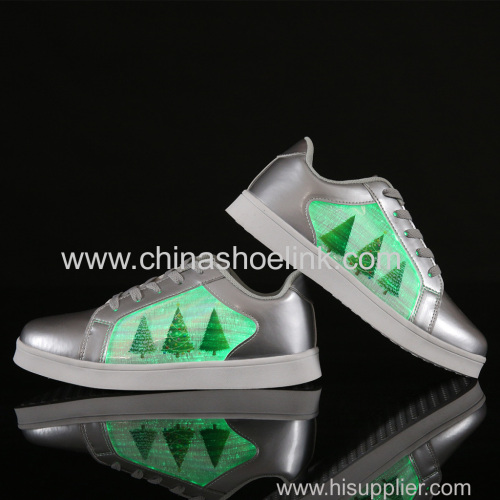 Charging Shoes Just skateboard shoes with LED lights fashion shoes manufactor