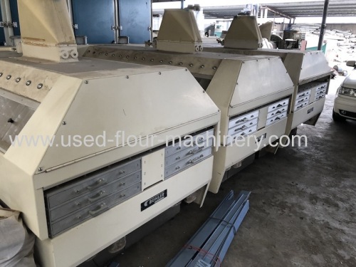 BUHLER MQRF46/200 FLOUR MILL PURIFIERS LOCATED IN CHINA