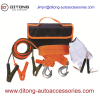5pcs emergency kit with jumper cables in carpet bag