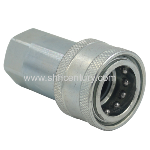 ISO 7241-1 Series A Hydraulic Quick Disconnect Couplers Socket Female Thread Agricultural Quick Disconnects