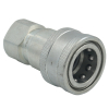Double Shut Off Close Type Hydraulic Quick Disconnect Couplings 1/2 Inch Socket