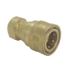 KZD ISO7241-B Copper Hydraulic And Pneumatic Quick Coupler BSPT1/2