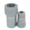 1/2 Zinc Plate ISO5675 Hydraulic Quick Connect Coupler PIN Valve