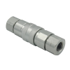 Carbon Steel Flat Face Hydraulic Quick Coupling NPT 1/2'' Quick Coupler Set