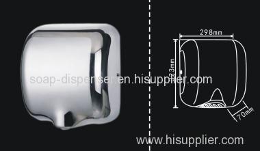 Stainless steel hand dryer