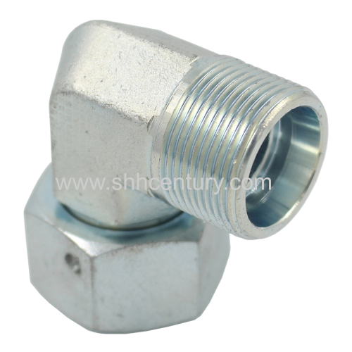Bite Type Elbow 24 Degree H Type Hydraulic Adapter Hose Fitting Connect Pipe Stainless Steel Available