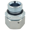 Carbon Steel Metric hydraulic fitting with swivel nut and captive seal