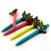 Plastic Ball Pen with Customized PVC Design