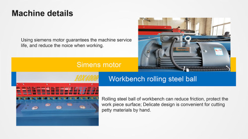 Hydraulic Swing Beam Shearing Machine