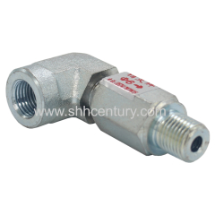 Elbow Rotary Union High Pressure Hydraulic Rotary Fitting