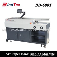 Automatic Art Paper Perfect Binder Electric Hot Melt Glue Book Binding Machine