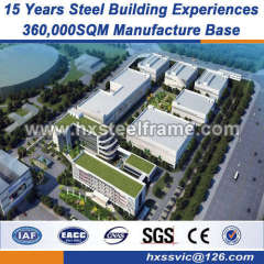 frame structure system steel structure building High Strength