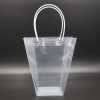 pp trapezoid flower bag flower shop supplies bouquet transparent gift bag