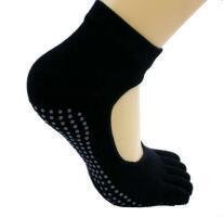 wholesale anti-slip cotton yoga socks