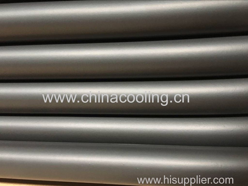 Tubo de aislamiento de goma del aire acondicionado de NBR / PVC para el sistema de la HVAC