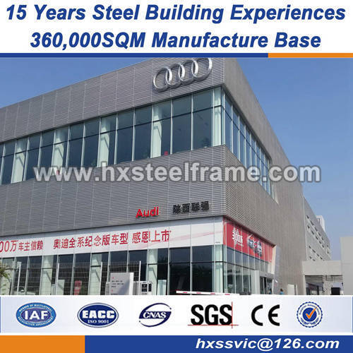 structural steel works light steel structure heavy weight