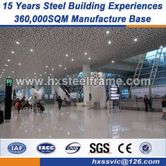 sttel frame light steel structure 20m Wide Clear Span