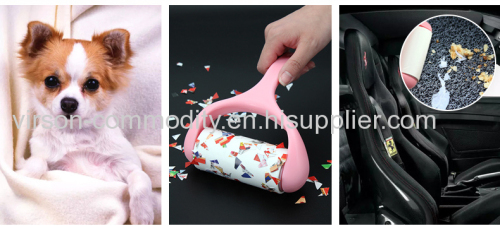 Pet hair remover lint roller/ lint remover roller for industrial