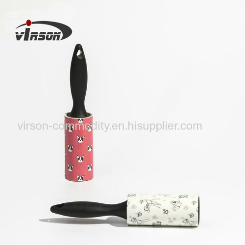 Custom Colorful Portable Travel Size Sticky Lint Roller with PP material handle