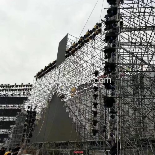 Steel Scaffolding Concerts Setup