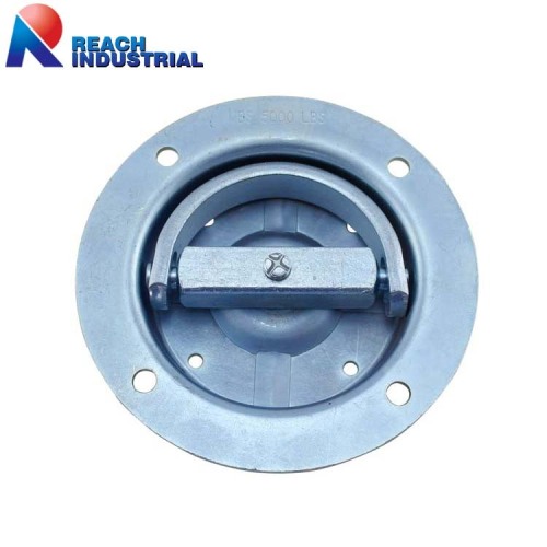 Recessed Swivel Trailer D-Ring Tie Down