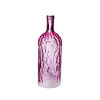 Pink wine bottle glass lampshade