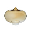 pendant light fixtures Dry tinted glass shade