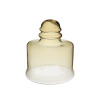 Dry tinted glass shade glass pendant light