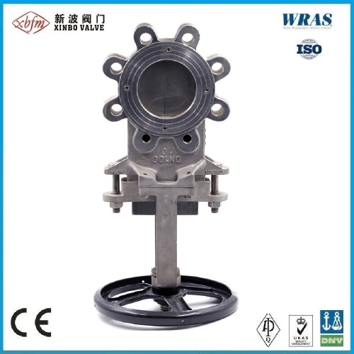 Pn16 Handwheel Ductile Iron Knife Gate Valve