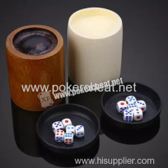 Colorful Gamble Dice / Trick Magic Dice With Radio Wave and Scanning Cup