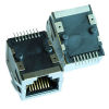 SMT RJ45 Jack With 10/100Base-T Magnetics Module LPJ19111CNL 100% Cross Hanhun HY991101C