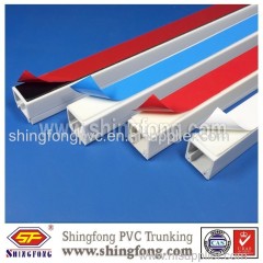 59x22 Self-Adhesive tape wall mounted PVC wire duct trunking with sticker