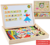 Wooden Toys Magnetic Puzzle Toddler Boy & Girl Toy Educational Game Xmas Gift for Kid