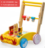 Toys Block and Roll Toddler Push & Pull Toy Walker Cart with Wooden Blocks