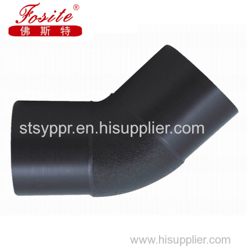 PE pipe and fittings pe pipe fitting in plastic tubes
