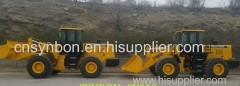 Front shovel type hydraulic loader 6 tons