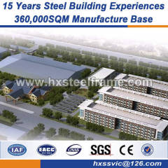 Customized steel fabrication metal building frame good welding