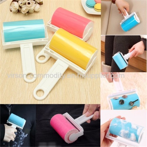 Large Size Resuable Lint Roller Cat Dog Hair Remover Tool Carpet Floor Lint Roller