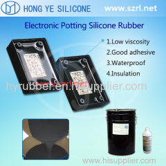 Condensation cure eletronic potting silicone rubber for PCB