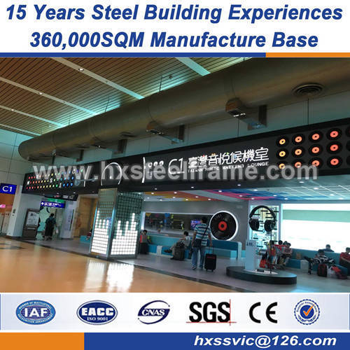 H steel column welded steel structures good vibration performance