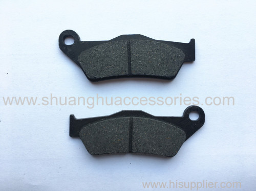 Motorcycle brake pads with non asbestos brake lining