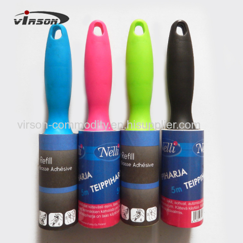 Silicone Colorful Handle Lint Roller 	