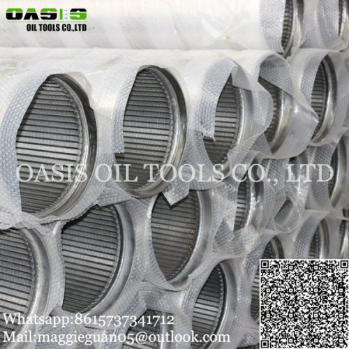 UN Supplier produce water well strainer pipe for drilling with welded connection end