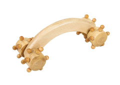 Wholesale wooden neck roller beads massager