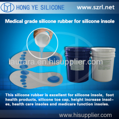 Medical Grade liquid silicone rubber for shoe insoles